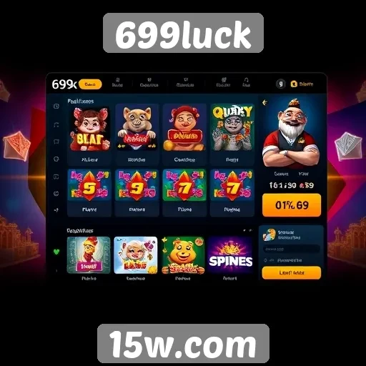 Interface do usuário no 699luck é intuitiva